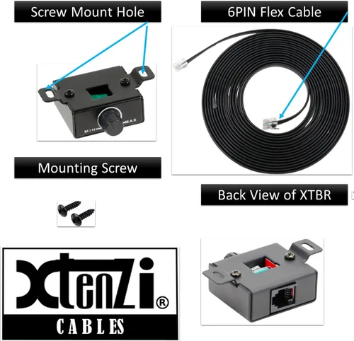 Miniatura 3 de Xtenzi Amplificador de repuesto para mando a distancia XTBR3 compatible con selectos Powerbass ASABASS