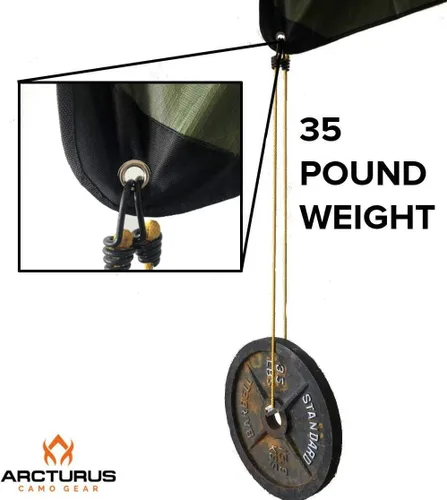 Miniatura 5 de Arcturus Lona aislada, manta de supervivencia térmica reutilizable y resistente, 60 x 82 pulgadas, refleja el 90% del calor corporal, impermeable