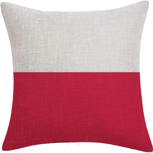 Miniatura 20 de Gay Pride - Fundas de almohada de 6 rayas con bandera de arcoíris de 18 x 18 pulgadas, fundas de almohada cuadradas extraíbles de doble cara