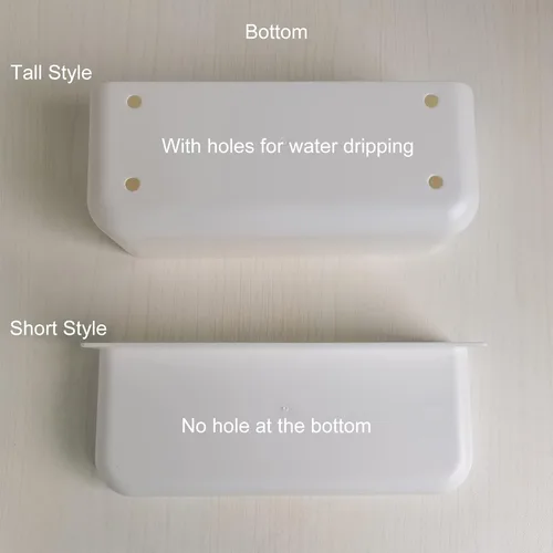Miniatura 5 de Estante flotante de plástico adhesivo para colgar en la pared, organizador de ducha para baño, cocina, almacenamiento adicional necesario