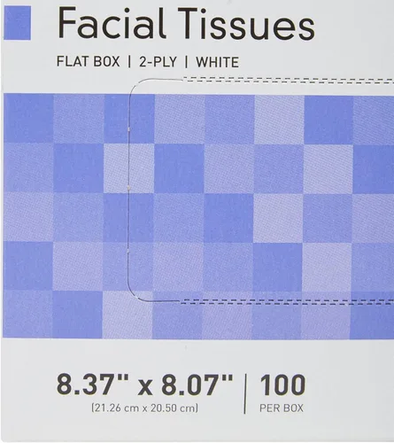 Miniatura 7 de McKesson Cajas de pañuelos faciales [100 unidades] tejido, 2 capas