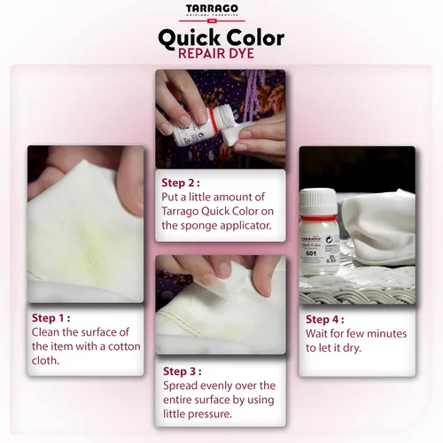 Miniatura 5 de Tarrago Quick Color Leather Repair - Tinte para zapatos botas y bolsos Multicolor
