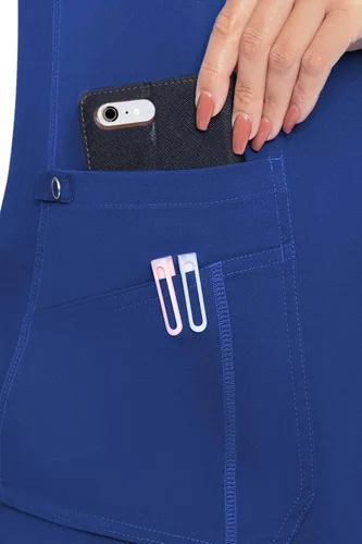 Miniatura 4 de Med Couture Touch - camisa de uniforme médico con cuello en V para mujer