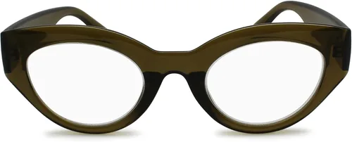 Miniatura 10 de 2SeeLife Lentes de lectura transparentes con diseño de ojo de gato para mujer, para lucir elegante con alta visión, cómodos para todas las formas