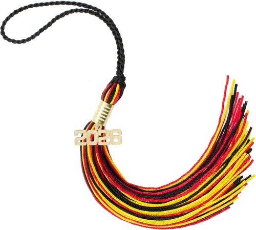 Miniatura 715 de Borla de graduación Aqua 2022, todos los colores escolares disponibles, fabricada en Estados Unidos