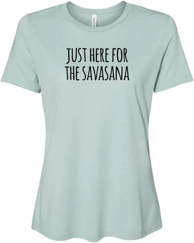 Miniatura 24 de Cute Women's Screen Printed Crew Neck Tee, Shirts With Sayings, Dusty Blue or Olive