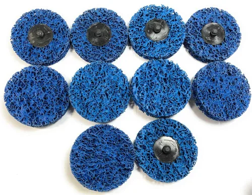 Miniatura 7 de SIGNI Tira de polietileno abrasivo de superficie acondicionadora de cambio rápido para eliminación rápida de pintura, óxido y oxidación, 3 pulgadas
