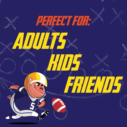 Miniatura 5 de Pick Six – ¡El mejor juego de cartas con temática de fútbol americano! Juego de cartas estratégico para niños y adultos. Ideal para fiestas y noches