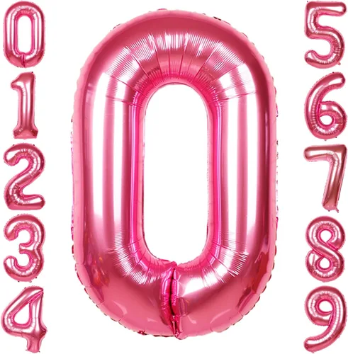 Miniatura 109 de SINBEE Globo dorado del número 10, papel de aluminio Mylar de 40 pulgadas, decoración de fiesta reutilizable para cumpleaños, aniversario, Oro