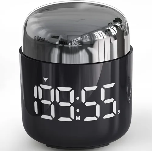 Miniatura 8 de Temporizador Digital de Cocina, Temporizador de Cuenta Regresiva y Progresiva con Pantalla LED Grande, Ajuste de Volumen, Temporizador para Cocinar