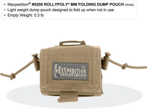 Miniatura 2 de Maxpedition Rollypoly MM bolsa para desechos plegable., Verde, talla única