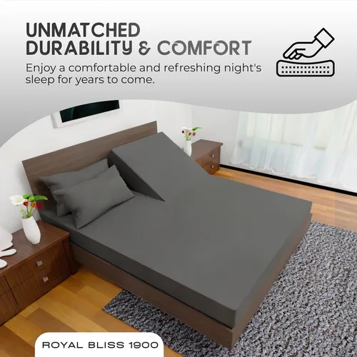Miniatura 7 de Split Top California King - Juego de 4 piezas - Juego de sábanas Cal King Split Top de bolsillo profundo - para cama ajustable - Microfibra de doble