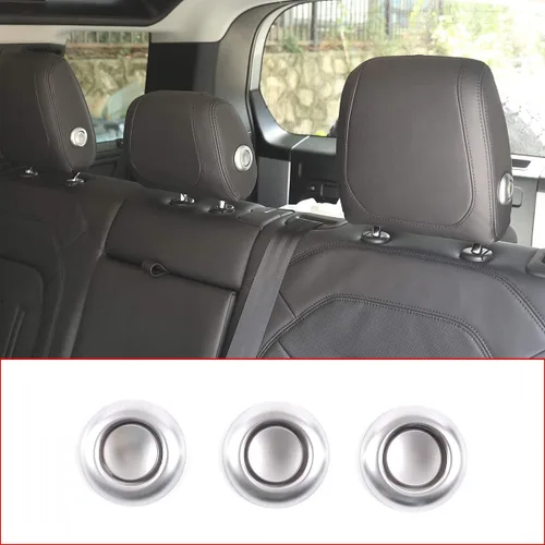 Miniatura 2 de Cubierta de plástico ABS para decoración de botón de interruptor de asiento de automóvil para Land Rover Defender 110 2020 para Defender 90
