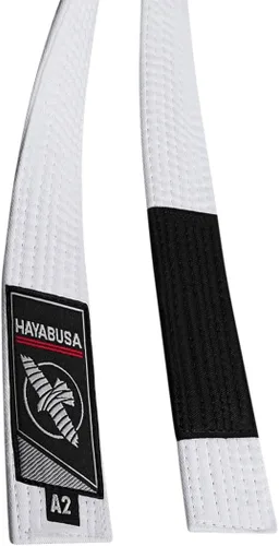 Miniatura 4 de Hayabusa Cinturón BJJ 2.0 para adultos, calidad premium, cumple con IBJJF, doble costura reforzada