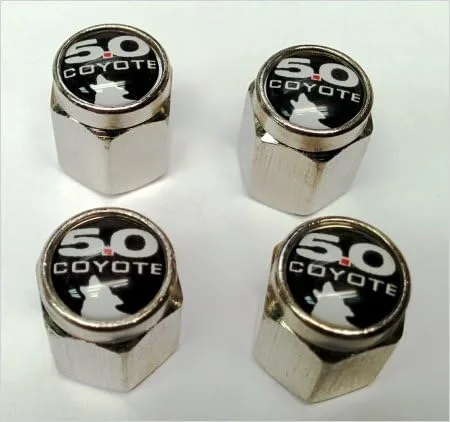 Miniatura 7 de Tapas de válvula de vástago para Ford Mustang Coyote 5.0 Shelby GT Negro - Coyote rojo