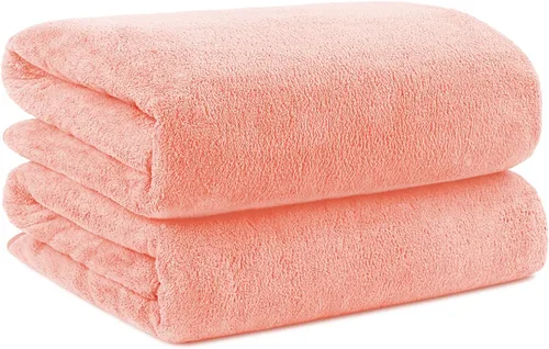 Miniatura 15 de Orighty Paquete de 2 toallas de baño (27 x 54 pulgadas), tacto suave, altamente absorbente, microfibra de secado rápido para cuerpo, deportes, yoga