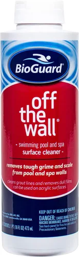 BioGuard Limpiador de superficies fuera de la pared, 1 pt, limpiador individual de superficie de piscina y spa, elimina la suciedad y la