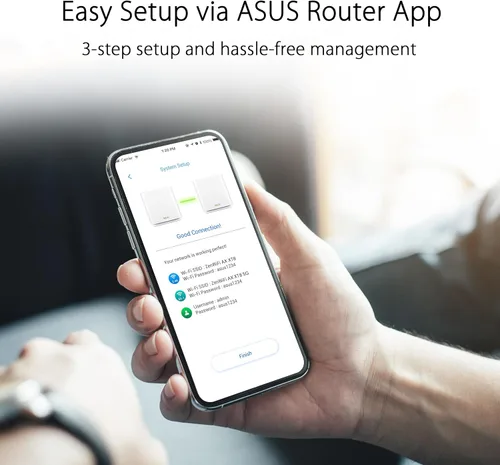 Miniatura 7 de ASUS ZenWiFi AX6600 Tri-Band Mesh WiFi 6 System (XT8 3PK) - Cobertura para todo el hogar de hasta 8,200 pies cuadrados y más de 8 habitaciones