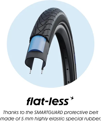 Miniatura 5 de Llanta de alambre, modelo Marathon Plus HS 440, de SCHWALBE