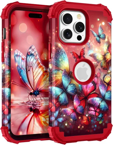 Miniatura 40 de Hocase Funda para iPhone SE 2022/2020, resistente a prueba de golpes, de plástico duro+goma de silicona, funda protectora híbrida para iPhone SE
