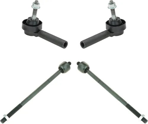 Miniatura 88 de TRQ Juego de barras de acoplamiento delanteras interiores y exteriores de 4 piezas compatible con Jeep Cherokee 1991-2001 y Comanche 91-92