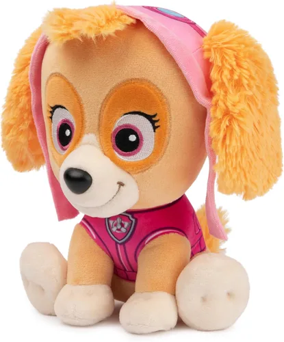 Miniatura 4 de GUND Paw Patrol Skye en uniforme de piloto de aviador exclusivo para edades de 1 año en adelante, 9 pulgadas (los estilos pueden variar)