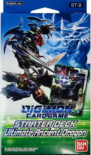Bandai Juego de cartas Digimon: Baraja de inicio - Dragón antiguo ST9 | Juego de cartas | A partir de 6 años | 2 jugadores | 10 minutos de tiempo de