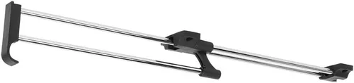 Miniatura 6 de Percha telescópica para ropa, barra telescópica para armario, barra de ropa doble para colgar, barra telescópica para ropa, ropero, barra extraíble
