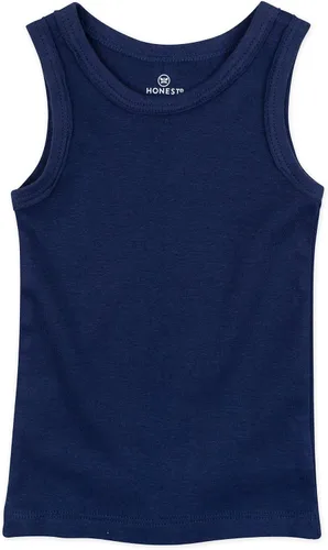 Miniatura 14 de HonestBaby Camisetas musculares sin mangas 100% algodón orgánico para bebés y niños pequeños, niñas