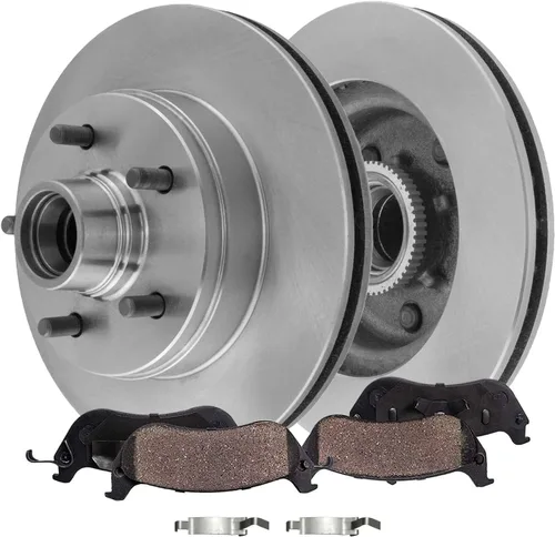 Miniatura 41 de Detroit Axle - Kit de freno trasero para Toyota Tacoma 2005-2019 de 6 orejetas, tambores de freno de disco, zapatas de freno semi-metálicas