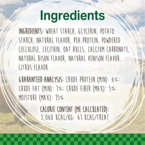 Miniatura 5 de Nylabone Healthy Edibles WILD - Golosinas naturales masticables para perros grandes, de larga duración, para perros saludables, cuernos masticables
