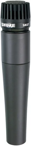 Micrófono cardioide dinámico Shure SM57-LC, Negro