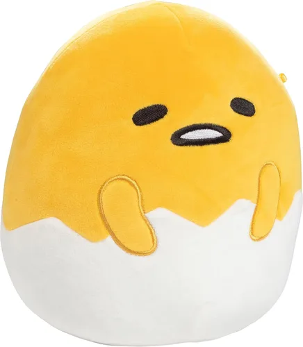Miniatura 2 de Squishmallows Gudetama The Lazy Egg original de 8 pulgadas – Peluche oficial de Jazwares – Juguete coleccionable suave y esponjoso de huevo