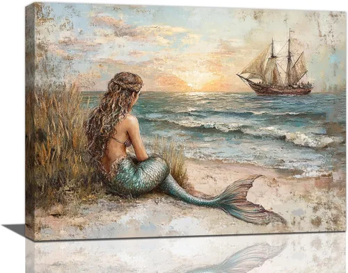 Miniatura 165 de Arte de pared con los 10 mandamientos, lienzo de los diez mandamientos, decoración de pared, pintura enmarcada inspiradora cristiana, obra de arte