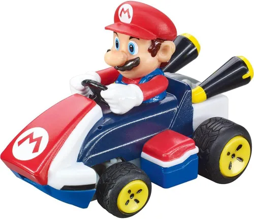 Miniatura 13 de Carrera RC Nintendo Mario Kart Mini coche de juguete de control remoto coleccionable de 2.4 GHz - Luigi