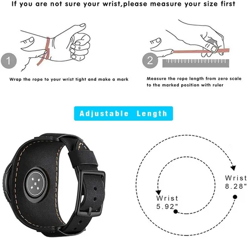 Miniatura 6 de Compatible con Samsung Galaxy Watch 6 Classic 1.693 in 1.850 in, Watch 1.654 in/Galaxy Watch 3 1.614 in/Watch 4 1.575 in 1.732 in Classic 1.654 in