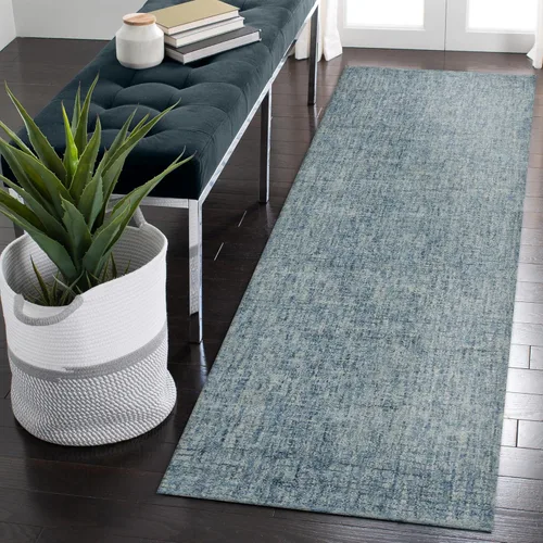 Miniatura 20 de Liora Manne Savannah Grid - Alfombra de lana para interiores, color carbón, 5 pies x 7 pies 6 pulgadas, color gris y negro Gris carbón y negro