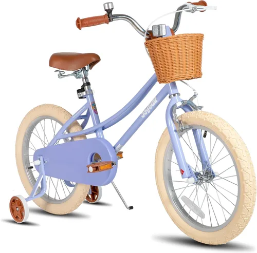 Miniatura 13 de JOYSTAR Fantasy Girls Bike for 2-12 Years Old Toddlers and Kids, 12" 14" 16" 18“ 20" Retro Style Kids Bike with Training Wheels