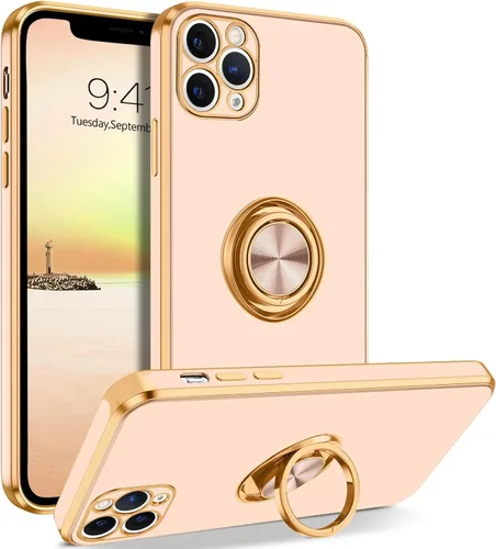 Miniatura 10 de BENTOBEN Funda para iPhone 11 Pro Max, funda para teléfono iPhone 11 ProMax, ajuste delgado, soporte de anillo con soporte de soporte, protección a