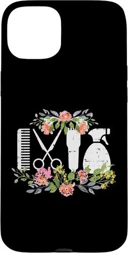 Miniatura 9 de Funda de regalo para iPhone 13 Pro Max Hair Styling Tool Flower Hairdresser Hairstylist Barber Gift Case