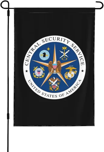 Seal of the United States Central Security Service Garden Flag 28"x40" Inch Double Sided Garden Flags Home Lawn Outdoor Decor Flags Party Banner
