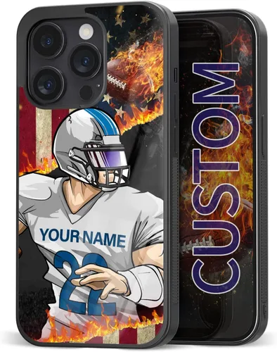 Miniatura 23 de Fundas de teléfono personalizadas con diseño deportivo para fanáticos para iPhone 11, 12, 13, 14, 15, 16 Pro Max Plus Mini X 7 8 SE para Samsung