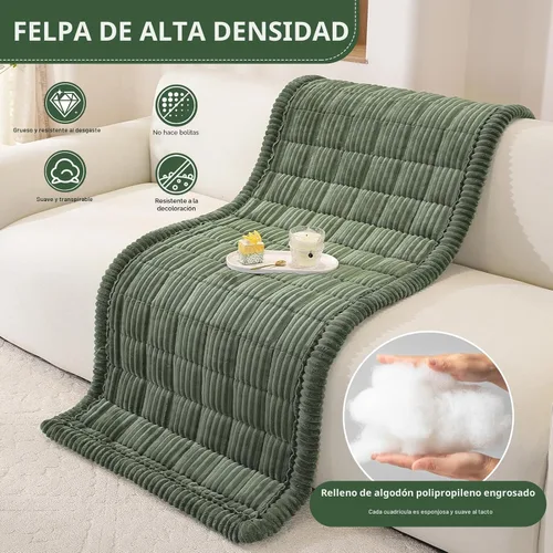 Miniatura 6 de OstepDecor Funda de sofá para perros, funda de sofá antideslizante lavable para mascotas, funda de sofá suave para sofá, sofá biplaza y seccional