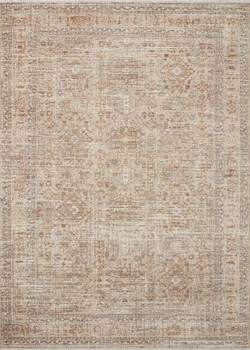 Miniatura 4 de Loloi Angela Rose Blake Collection BLA-06 Avena/Especias 9' x 13', Altura de Pelo 0.25", Flecos, Alfombra