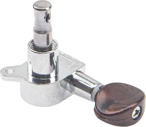 Miniatura 3 de Juego de 4 clavijas de afinación para ukelele Yootones 2L2R, juego de cabezales de máquina compatibles con guitarra de ukelele de 4 cuerdas