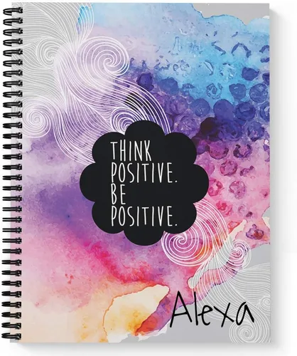 Miniatura 7 de Gotcha Covered Notebooks Sparkle - Cuaderno motivacional personalizado, tapa blanda laminada, 120 páginas de su papel seleccionado, coloque espiral