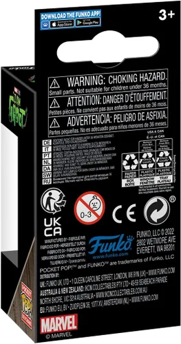 Miniatura 3 de Funko Pop! Llavero: Marvel - I Am Groot, Groot with Cheese Puffs