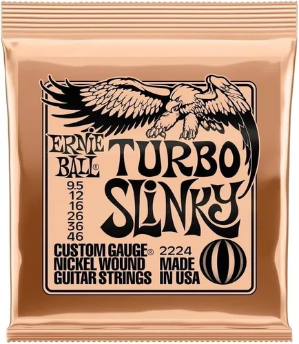 Miniatura 13 de Ernie Ball Regular Slinky - Cuerdas de guitarra eléctrica de níquel enrollado, 6 unidades, calibre 10-46 Regular (38-56)