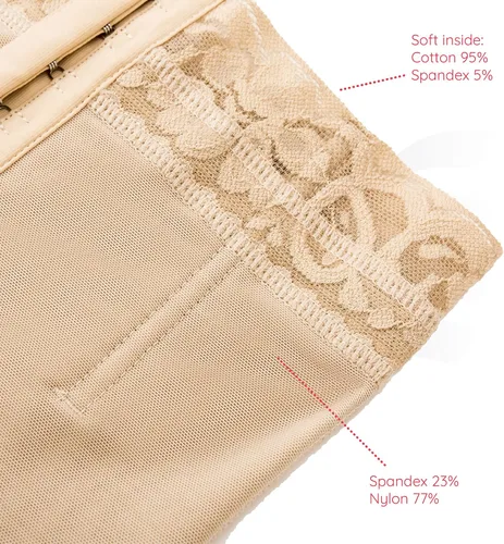Miniatura 8 de Faja Shapewear para mujer - Fajas moldeadora de cuerpo completo para levantamiento de glúteos, compresión posoperatoria, pantalones cortos Faja