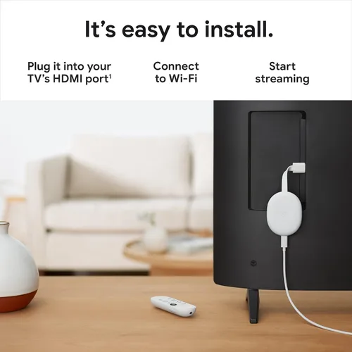 Miniatura 7 de Chromecast con Google TV (4K) - Transmisión de entretenimiento en tu televisor con búsqueda por voz, mira películas, programas y televisión en vivo